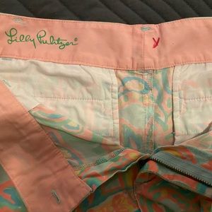 Lilly Pulitzer sz 10 Barclays shorts